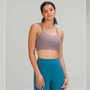 Lululemon Like a Cloud Ribbed Longline Bra *light support, B/C cup, size 6
